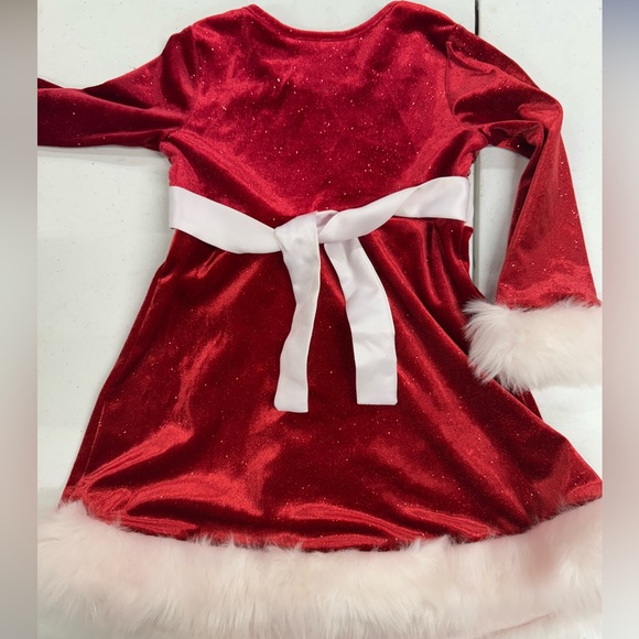 Bonnie Jean Christmas dress - size 2T - Picture 3 of 3